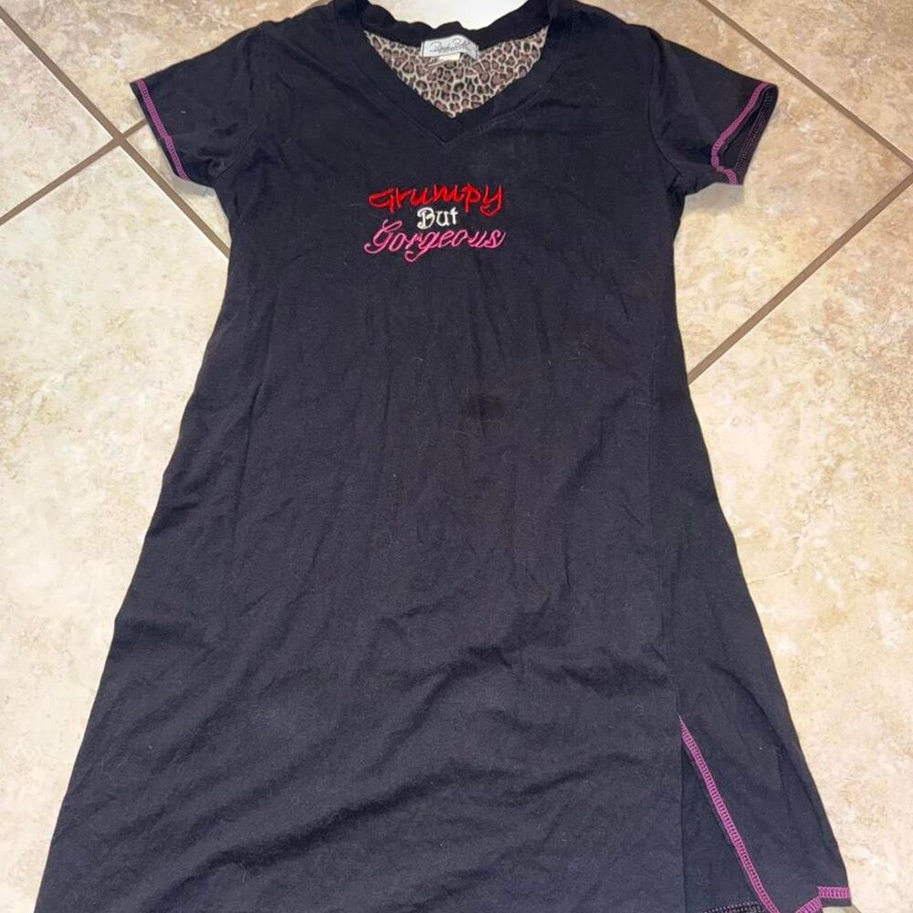 Women's Black and Grey Pajamas